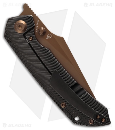 Kansept Knives Fenrir | Water Ripple Texture Black SW Ti