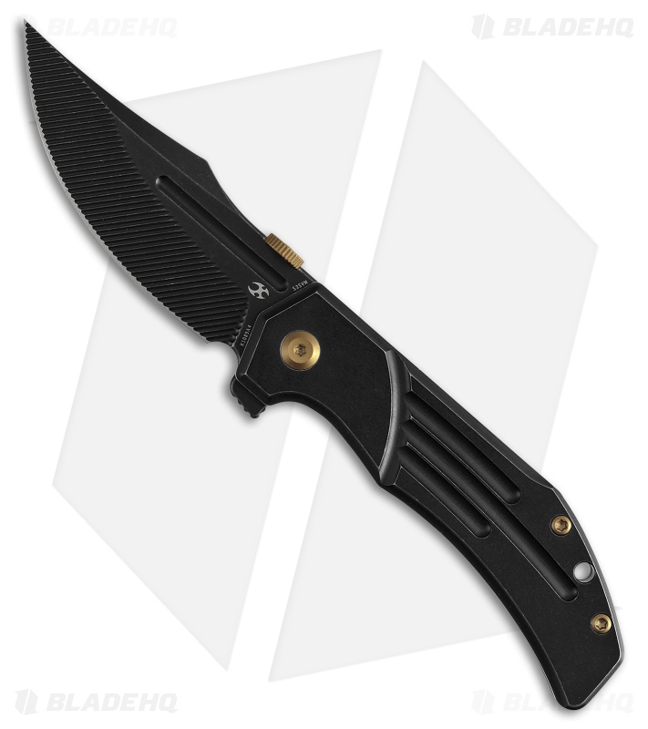 Kansept Knives Orion | Blackwash Ti Blackwash CNC Milled