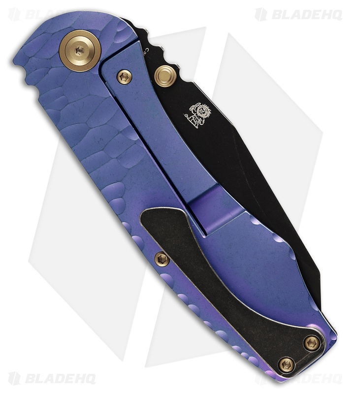 Kansept Knives Caveman | Purple Machined Rock Ti