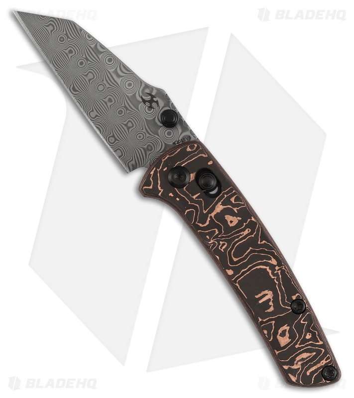 Kansept Little Main Street | Copper Carbon Fiber | Damascus