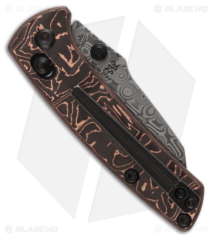 Kansept Little Main Street | Copper Carbon Fiber | Damascus