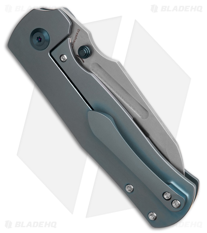 Kansept Knives Dreadnaught Knife | Blue Titanium