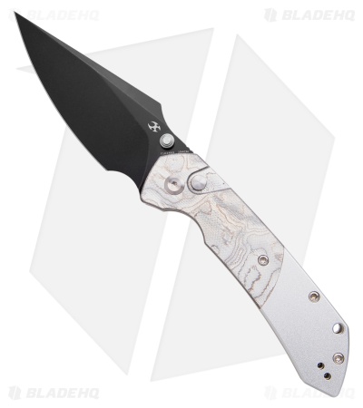 Kansept Fenrir Button Lock Knife G-10 with Aluminum Foil