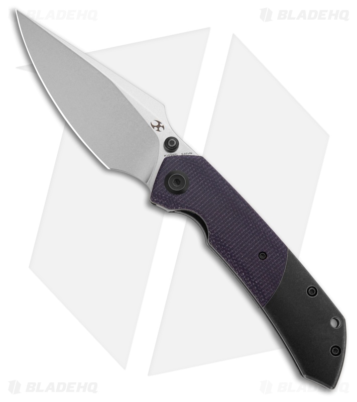 Kansept Fenrir Knife Purple Mic + BW Titanium SW K1034Z1