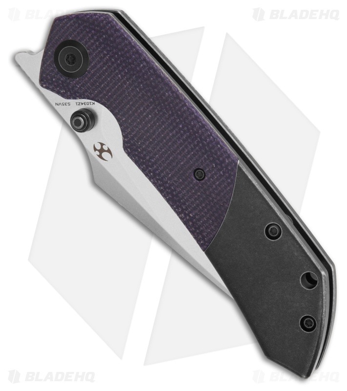 Kaeri Kansept Fenrir Knife Purple Mic + BW Titanium SW K1034Z1