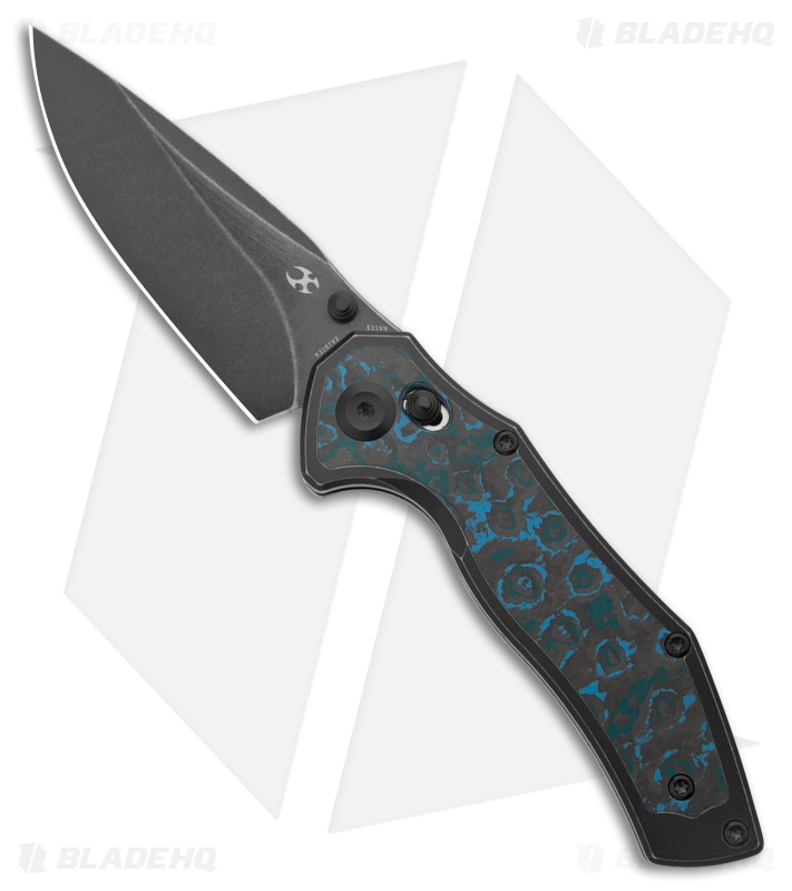 Kansept Knives Apollo Knife Black Ti/Arctic Storm Black SW
