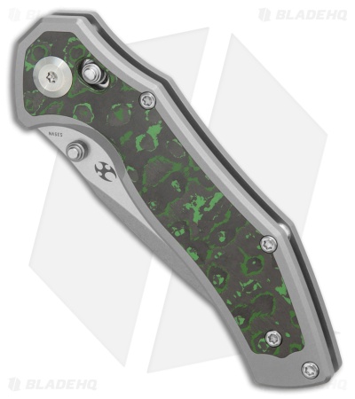 Kansept Knives Apollo Crossbar Lock Knife SW Ti/Jungle Wear CF (3.1" SW)