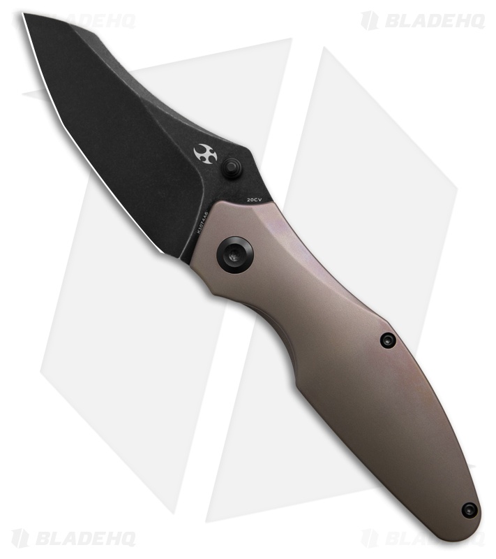 YA’ABURNEE 「Hygge / CUCCAGNA」 Kansept Knives Baba Yaga Bronze Anodized Pocket Knife