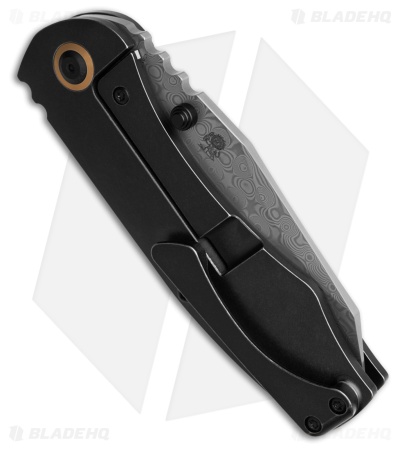 Kansept Knives Caveman Frame Lock Knife Blackwash Ti/80's CamoCarbon