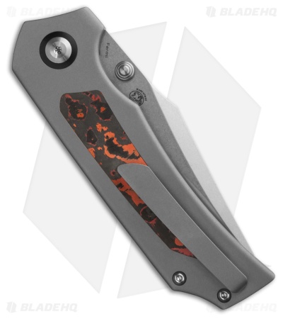 Kansept Knives Fermi Knife FatCarbon Mars Valley CF SW