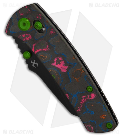 Kansept Knives Main Street Knife 80s Camo CF Black SW