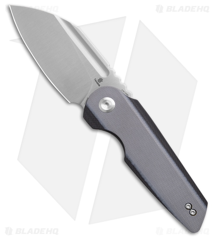 Kansept Knives Rafe L Knife Light Sand and Black/Gray G-10