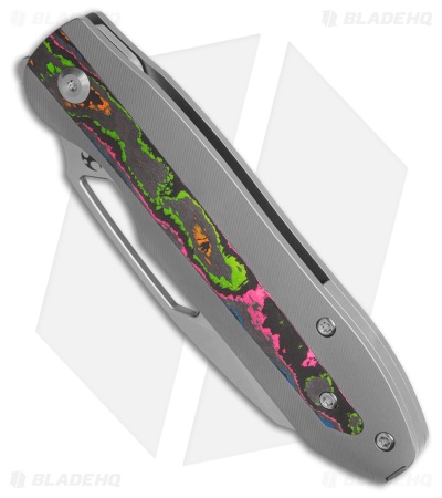 Kansept Knives Thunderhead Liner Lock Knife Ti/80's Camo CF