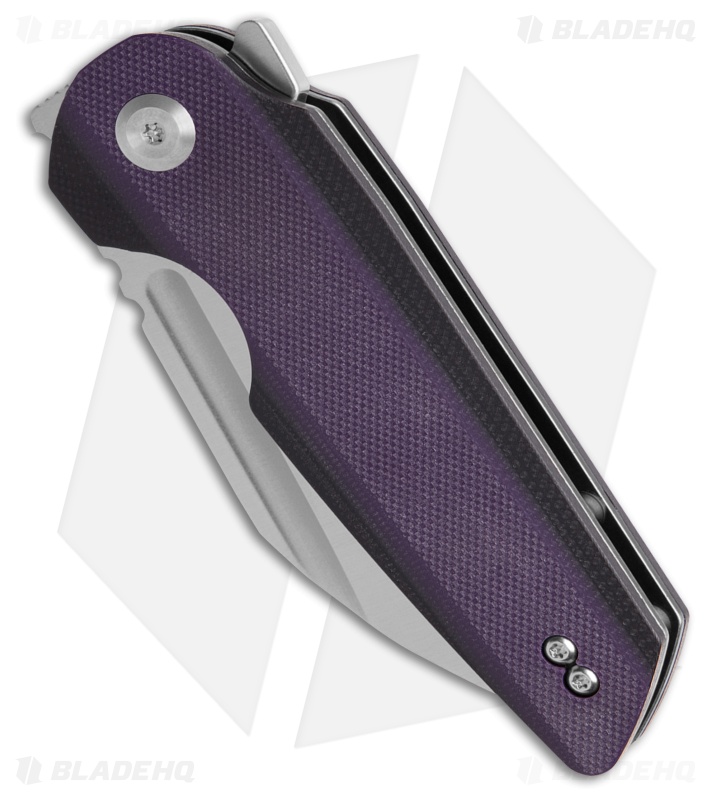 Tenable Knives Rafe L Liner Lock Knife Purple & Black G10 (3.2" Satin) T2048A5