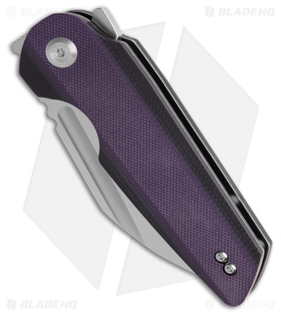Tenable Knives Rafe L Liner Lock Knife Purple & Black G10 (3.2" Satin) T2048A5