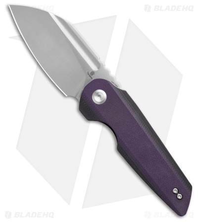 Kansept Knives Rafe L Knife Black/Purple G-10 Satin