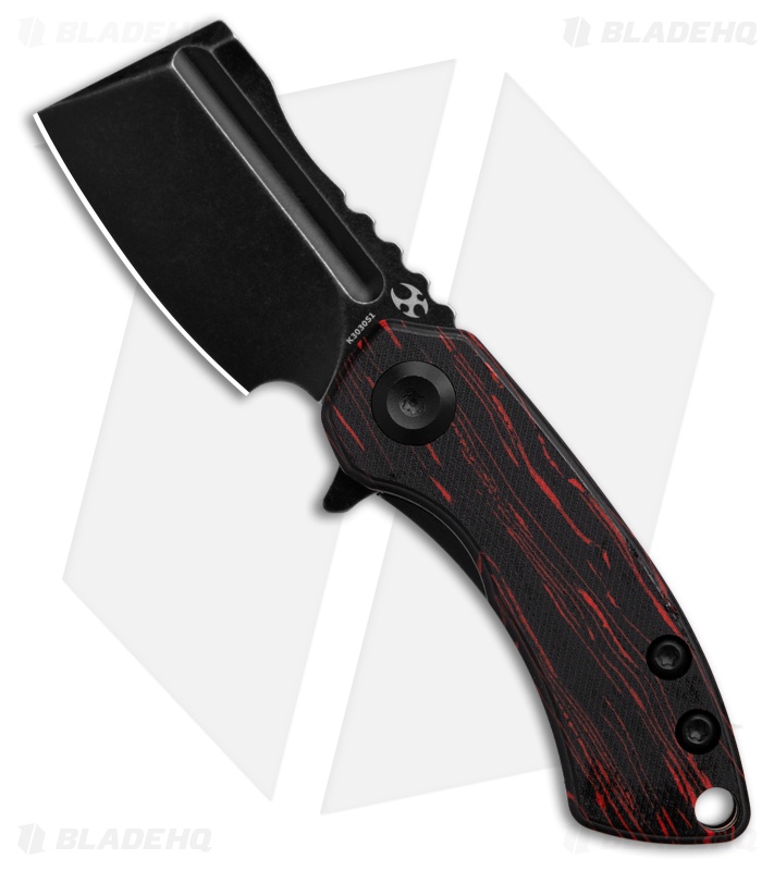 Kansept Mini Korvid Black/Red G-Mascus Black SW S35VN