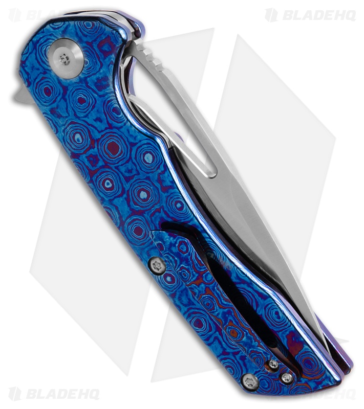 Kansept Knives Kryo Liner Lock Knife Timascus (3.6" Satin) K1001M2
