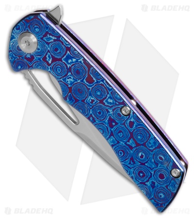 Kansept Knives Kryo Liner Lock Knife Timascus (3.6" Satin) K1001M2