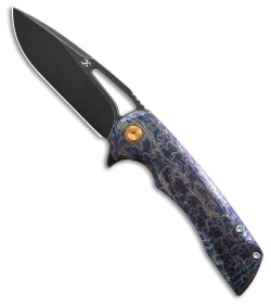 Kansept Kyro - Frame Lock Knife | Orange G-10 + Black | Blade HQ