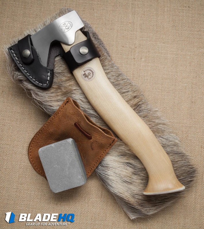 Karesuando Kniven 12" Stoerre Unna Aksu Hatchet Axe Natural Birch