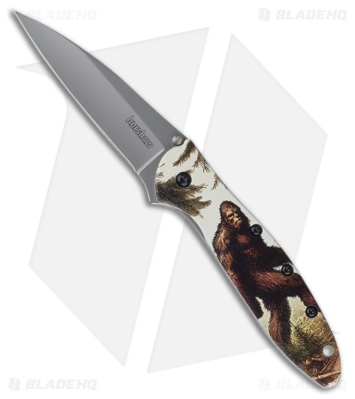 Kershaw Leek Assisted Opening Knife Big Foot (3" Bead Blast) KS1660BF