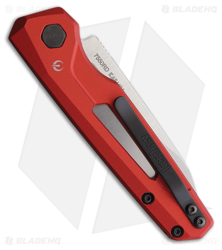 Kershaw Launch 11 Automatic Knife Red Aluminum (2.75" Satin CPM 154)