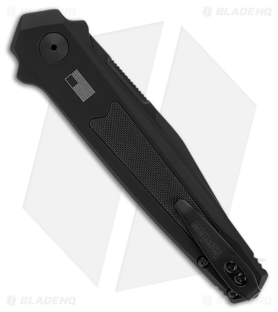 Kershaw Launch 17 Automatic Knife Black Aluminum + Black G-10 (3.5" Black)