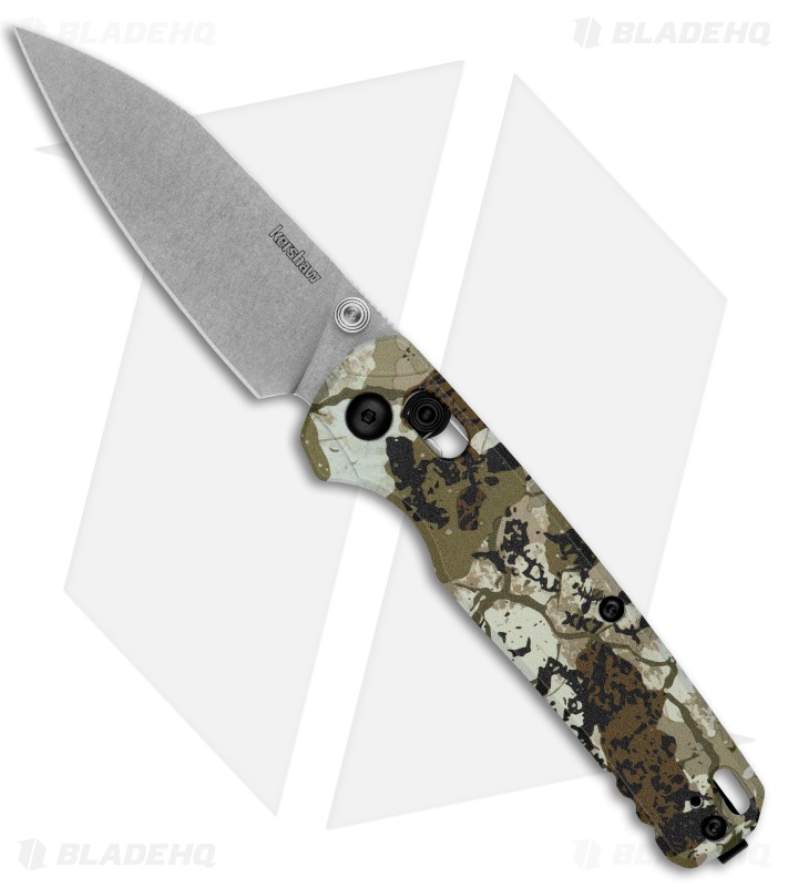 Kershaw Bel Air MagnaCut DuraLock Knife Kings Camo Aluminum (3.1" SW)