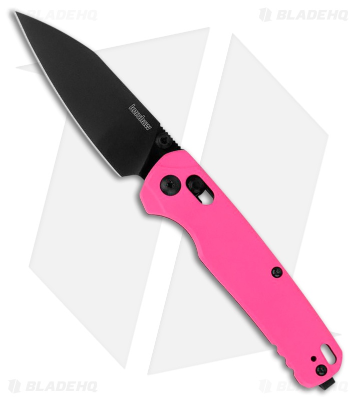 Kershaw Bel Air MagnaCut DuraLock Knife Pink Al (3.1" Black PVD)