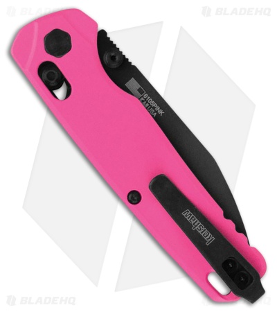 Kershaw Bel Air MagnaCut DuraLock Knife Pink Al (3.1" Black PVD)