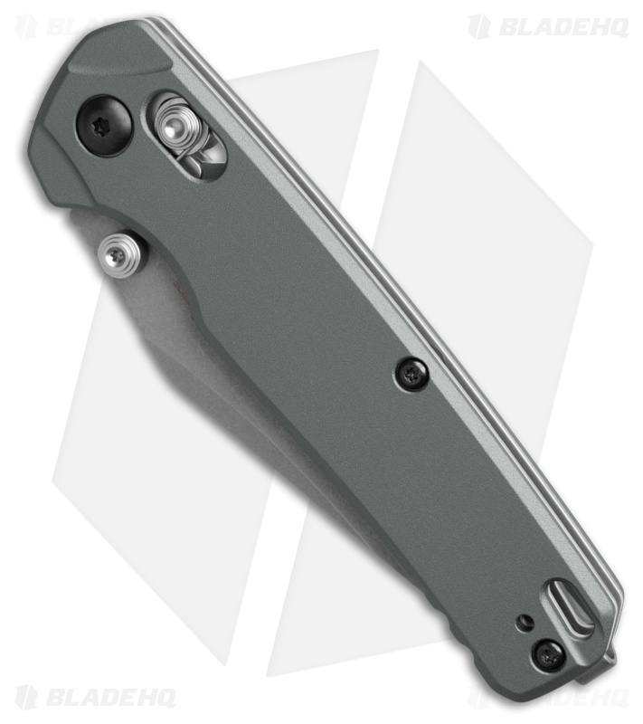 Kershaw Bel Air Clip Point DuraLock Knife Gray Aluminum (3.1" Stonewash)