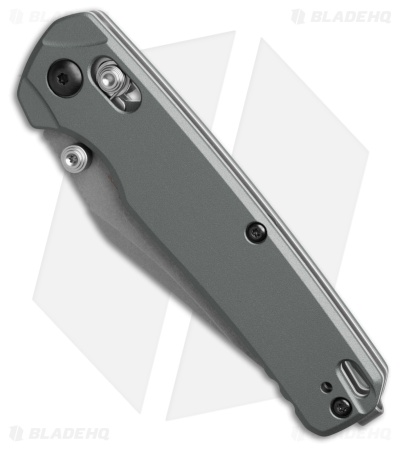 Kershaw Bel Air Clip Point DuraLock Knife Gray Aluminum (3.1" Stonewash)