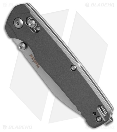 Kershaw Bel Air MagnaCut DuraLock Knife Gray Aluminum (3" Stonewash)