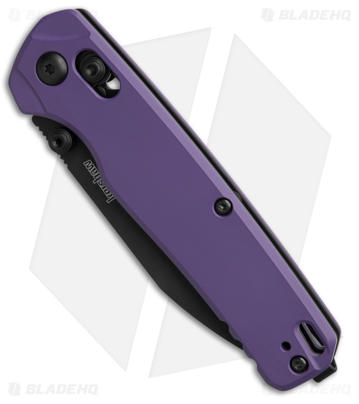 Kershaw Bel Air MagnaCut DuraLock Knife Purple Aluminum (3.1" Black)