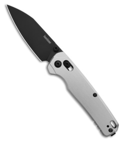 Kershaw Bel Air MagnaCut DuraLock Knife Raw Aluminum (3.1" Black)