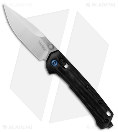 Kershaw Celestion DuraLock Knife Black 3D Machined G-10 (2.7" Satin) 2057