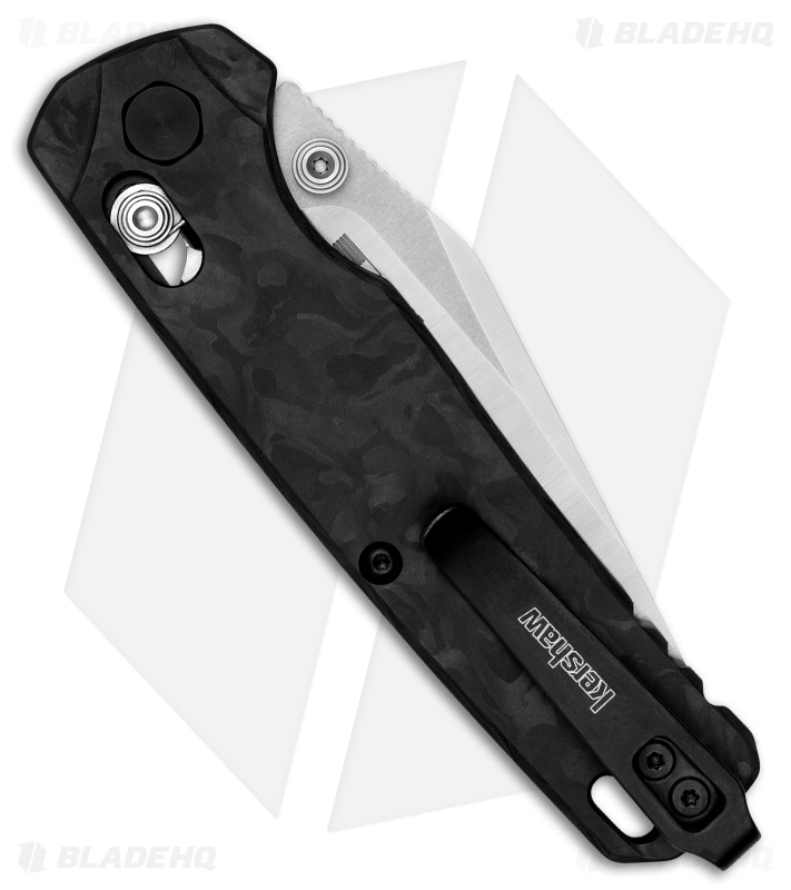 Kershaw Bel Air Clip Point DuraLock Knife Carbon Fiber (3.1" Satin) 6106CF