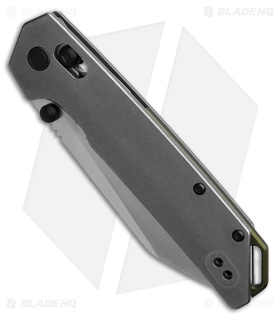 Kershaw Iridium Reverse Tanto DuraLock Knife Titanium (3.5" S35VN)