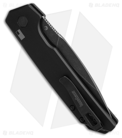 Kershaw Launch Iridium Automatic Knife Black Aluminum/G-10 (3.5" Black SW)