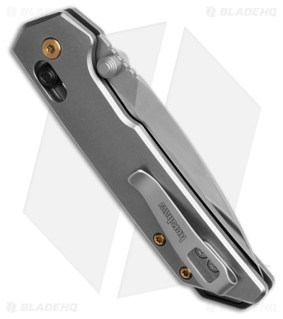 Kershaw Mini Iridium DuraLock Knife Titanium (3" Stonewash S35VN)