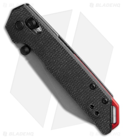 Kershaw Mini Iridium Reverse Tanto DuraLock Knife Black Micarta (3" Working)