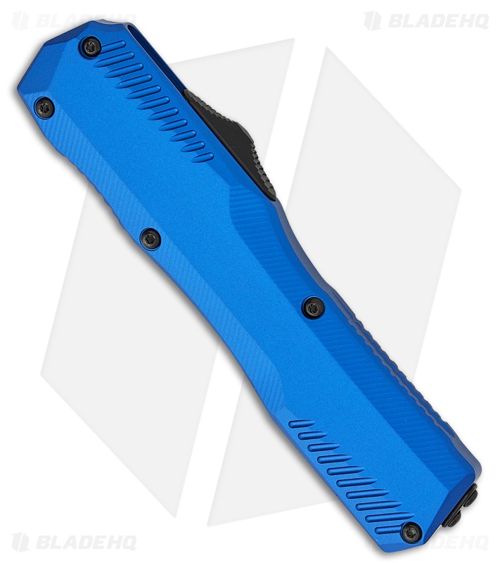 Kershaw Livewire D/E OTF Automatic Knife Blue Aluminum (3.4" Black Serr)