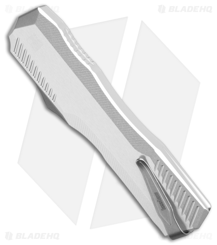 Kershaw Auto Livewire Reverse Tanto Raw Aluminum (3.4" Stonewash)