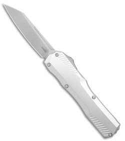 Kershaw Auto Livewire Reverse Tanto Raw Aluminum (3.4" Stonewash)