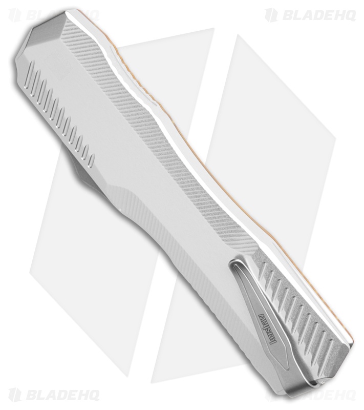 Kershaw Livewire MagnaCut D/A OTF Automatic Knife Ultem/Raw Aluminum (3.4" SW)