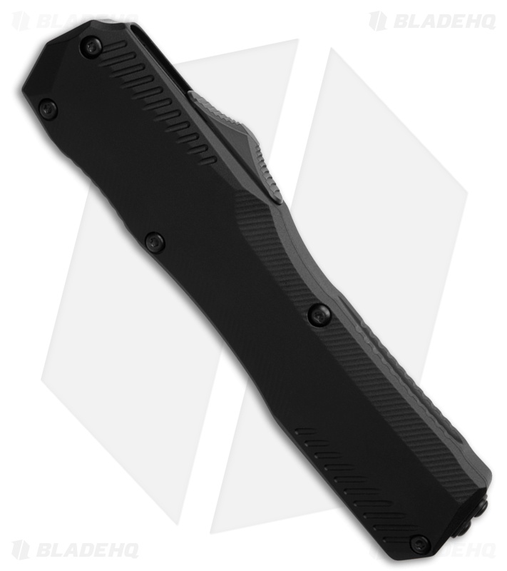 Kershaw Livewire Reverse Tanto OTF Automatic Knife Black Al (3.4" Black PVD)