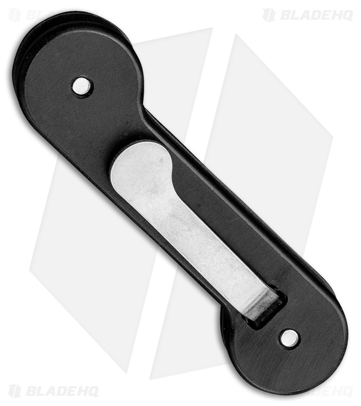 KEY-BAR Black Aluminum Premium Pocket Key Holder/Organizer