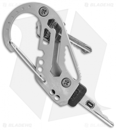 KeyBiner Tumbled Titanium Key Organizer Pocket Tool