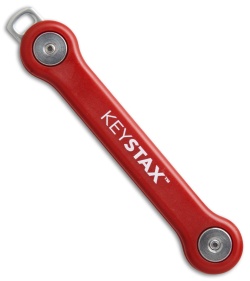 KeyStax Compact Key Holder System (Red)